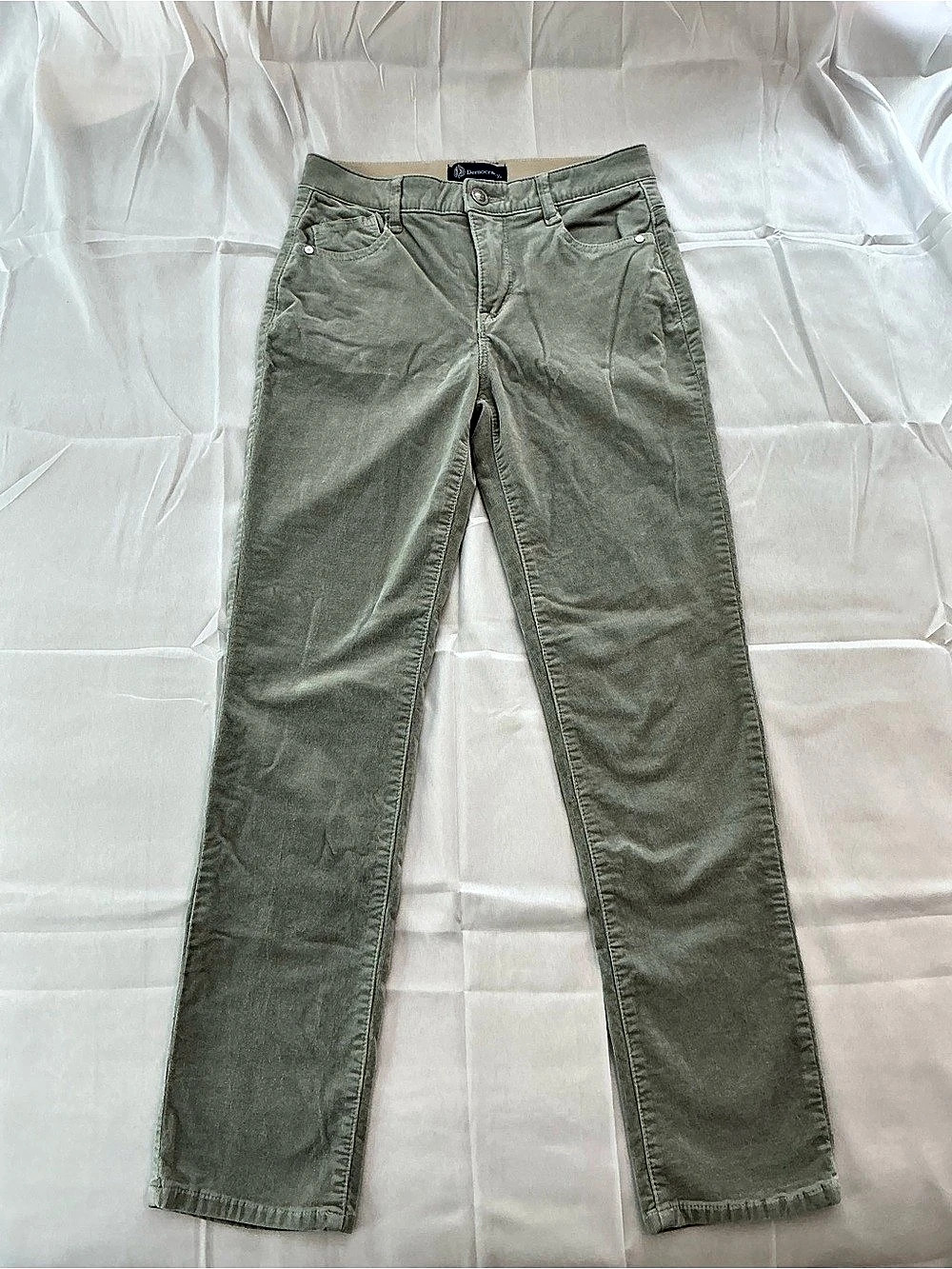 Democracy "Ab"solution® Mid-Rise Corduroy Straight Leg Pants ® Corduroy Straight